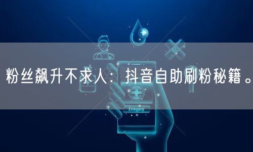 粉丝飙升不求人：抖音自助刷粉秘籍。