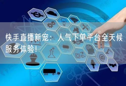 快手直播新宠：人气下单平台全天候服务体验！