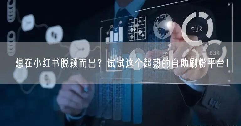 想在小红书脱颖而出？试试这个超热的自助刷粉平台！