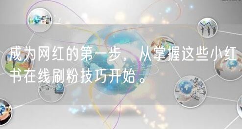 成为网红的第一步，从掌握这些小红书在线刷粉技巧开始。