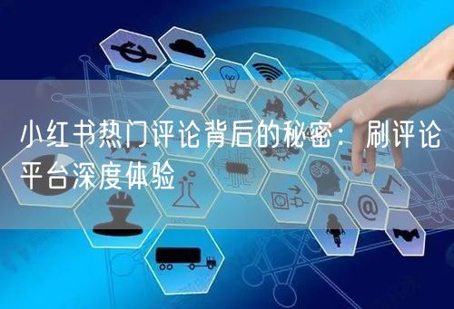 小红书热门评论背后的秘密：刷评论平台深度体验