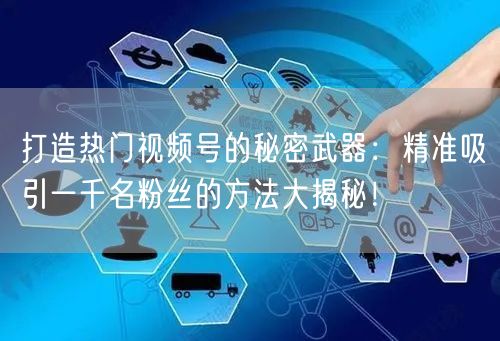 打造热门视频号的秘密武器：精准吸引一千名粉丝的方法大揭秘！